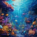 Chasing Mermaids: Dive into Fantasy Royalty Free Stock Photo
