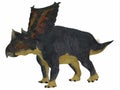 Chasmosaurus Dinosaur Side Profile