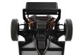 Chassis frame car, close view