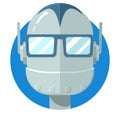 Chat Bot Face Icon
