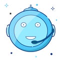 Chat bot icon Royalty Free Stock Photo