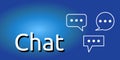 Chat box vector design and netizen comments