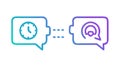 Chat Bubble Communication Dialogue Vector Icon, vector design Generative AI Royalty Free Stock Photo