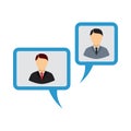 Chat Icon Royalty Free Stock Photo