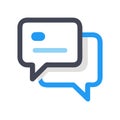 Chat icon Royalty Free Stock Photo