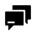 Chat icon Royalty Free Stock Photo