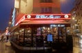 The Chat Noir is historical bistro in Montmartre area. It was one of the first avant-garde cabarets to open its doors in