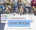 Chat Room Chatting Communication Connect Concept