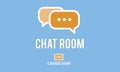 Chat Room Online Messaging Communication Connection Technology C Royalty Free Stock Photo