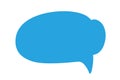 Chat Speech Bubble Message Text Cloud Vector Shape Royalty Free Stock Photo