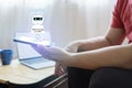 Chatbot assistant conversation, Ai Artificial Intelligence technology concept