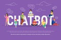 Chatbot concept illustration