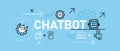 Chatbot conversation digital assistant chat bot talk agent conceptual interactive virtual robot assistant AI artificial