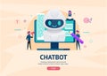 Chatbot future concept.