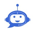 Chatbot icon. Virtual assistant