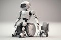 chatbot robot, helping person with disability or illness to live more independently