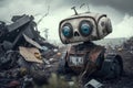 chatbot robot, repairing damage in natural disaster zone