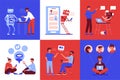 Chatbot Support Concept
