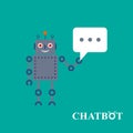 Chatbot vector illustration