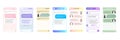 Chatbot window set.