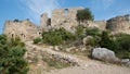 Castle ruin of Aguilar in the Aude in France