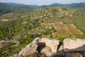 Castle ruin of Aguilar in the Aude in France