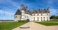 Chateau Amboise at sunny day. Loire valley, France.