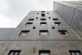 Chateau Ameba building in brutalist style, in Shibuya, Tokyo, Japan