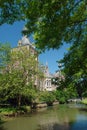 Chateau Arenbergh, Belgium; castle ditch Royalty Free Stock Photo