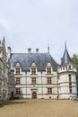 Chateau Azay-le-Rideau, earliest French chateaux Royalty Free Stock Photo