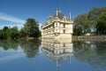 Chateau Azay-le-Rideau, Loire, Fra Royalty Free Stock Photo