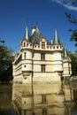 Chateau Azay-le-Rideau, Loire, France Royalty Free Stock Photo