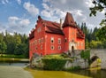 Chateau Cervena Lhota, Landmark Royalty Free Stock Photo