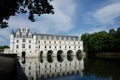 Chateau Chenonceau Reflection Royalty Free Stock Photo