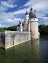 The chateau of Chenonceaux Royalty Free Stock Photo