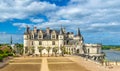 Chateau d`Amboise, one of the castles in the Loire Valley - France Royalty Free Stock Photo