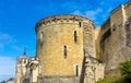 Chateau d`Amboise, one of the castles in the Loire Valley - France Royalty Free Stock Photo