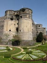 Chateau d'Angers Royalty Free Stock Photo