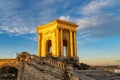 Chateau d`eau, Bassin principal du Peyrou in Montpellier, France.