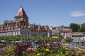 Chateau d'Ouchy - Lake Geneve - Switzerland.