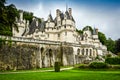 Chateau d`Usse, France - June 25, 2012. Famous castle as inspiration for fairy tale Sleeping Beauty