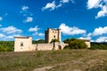 Chateau de Arques panoramic view Royalty Free Stock Photo