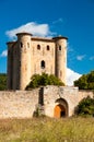 Chateau de Arques tower and main door Royalty Free Stock Photo