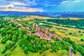 Chateau de Belvoir, a medieval castle in the Doubs department of France