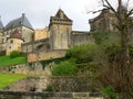 Chateau de Biron, Dordogne ( France ) Royalty Free Stock Photo