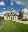 Chateau de Chantilly ( Chantilly Castle ), France Royalty Free Stock Photo