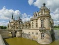 Chateau de Chantilly ( Chantilly Castle ), France Royalty Free Stock Photo