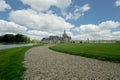 Chateau de Chantilly ( Chantilly Castle ),Picardie, France Royalty Free Stock Photo