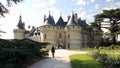 Chateau de Chaumont, facade of the main gate side, Loire Valley, France