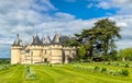 Chateau de Chaumont-sur-Loire, a castle in the Loire Valley of France Royalty Free Stock Photo